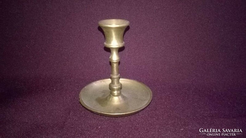 Copper miniature ornament 06. - Candle holder