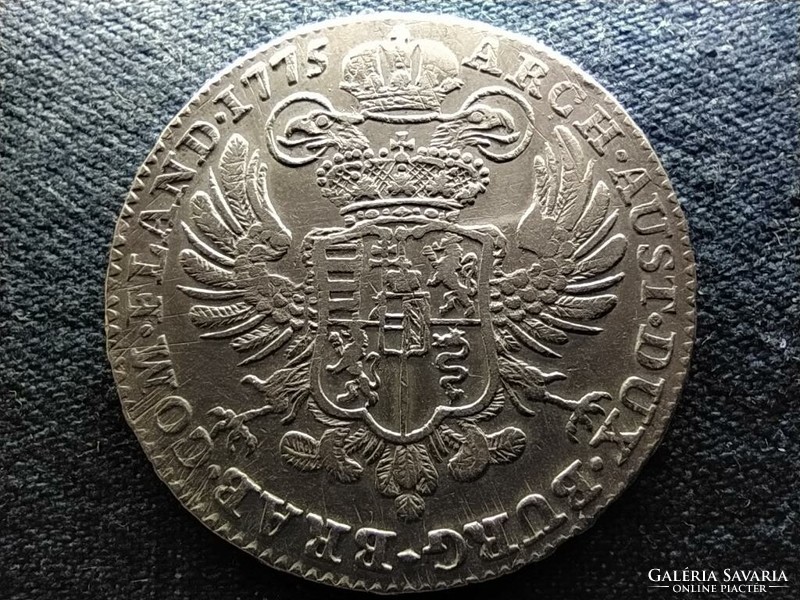 Ausztria Osztrák-Hollandia (Belgium) Mária Terézia .873 ezüst 1 koronatallér 1775 (id64479)