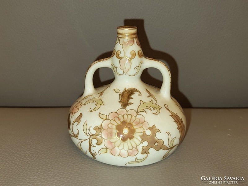 Zsolnay's historicizing small-eared vase