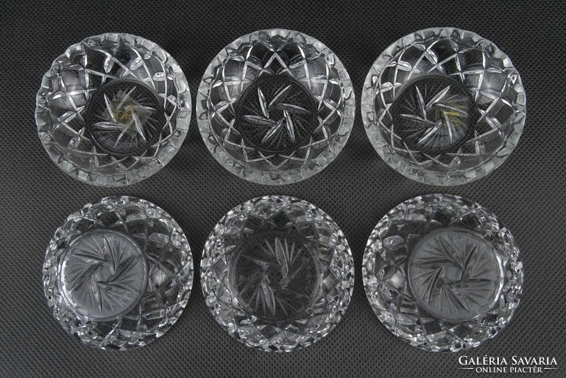 1N137 Jelzett Parádi kristály ékszertartó bonbonier 3 darab