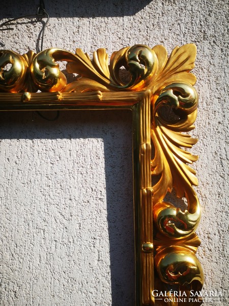 Antique Florentine Carved Gilt Picture Frame Frame Mirror Frame Painting Luxury. Vertical or horizontal frame