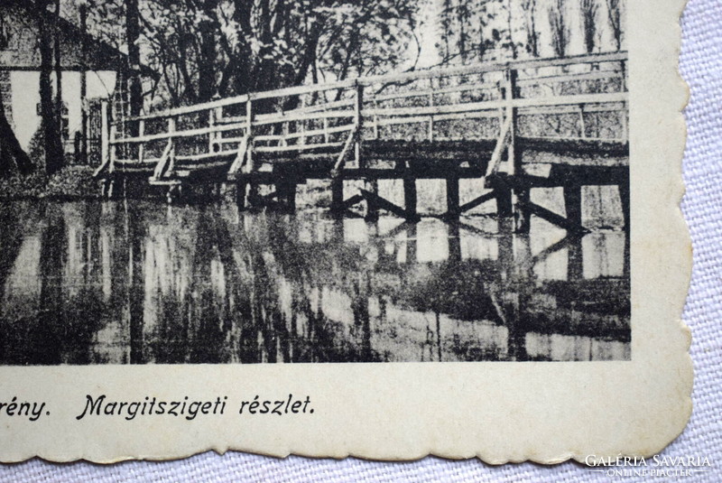 Jászberény - Margitszigeti részlet  / régi képeslap Lengyel J Fózis, Nagytőzsde Bp 1917/21.
