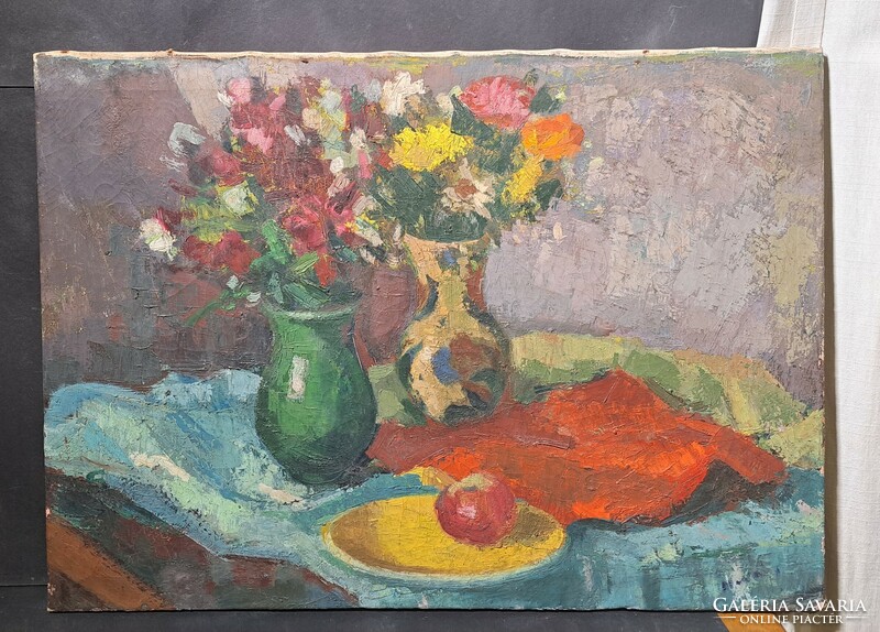 Zoltán Nuridsány's gallery oil painting - flower still life