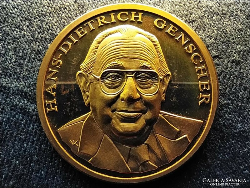 Németország Hans-Dietrich Genscher német külügyminiszter emlékérem (id61390)