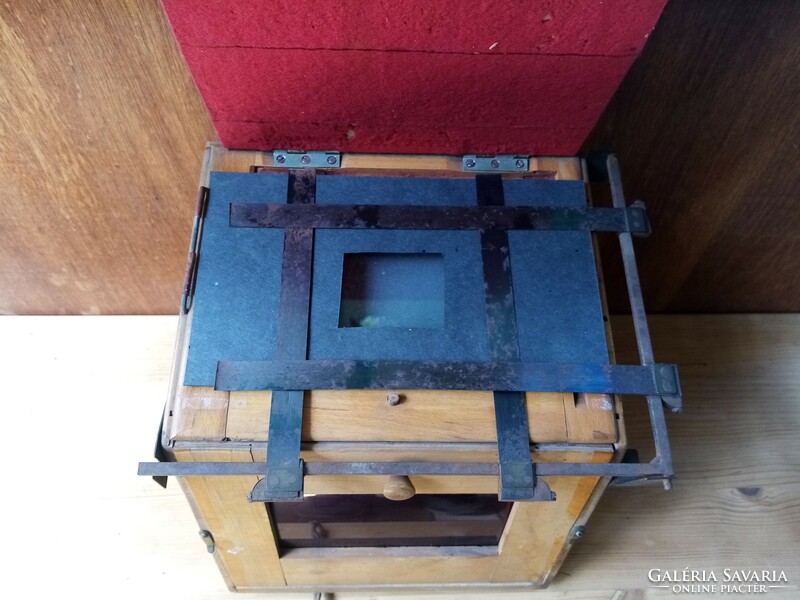 Ritka, antik fényképész levilágító doboz