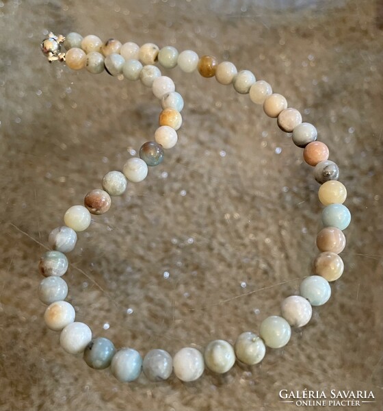 Multicolor Amazonite mineral beads