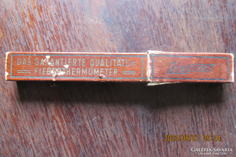 Antique Austrian thermometer and thermometer