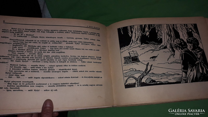 Antik Maurice Maeterlinck:A kék madár - filmmese könyv a képek szerint Palladis Rt.