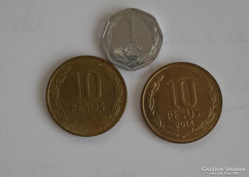 Chilel (1 and 10) pesos
