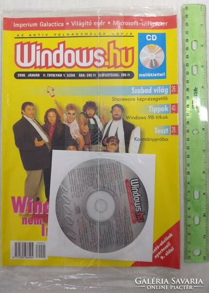 Windows.hu magazin CD-ROM melléklettel - 2000/1 Irigy Hónaljmirigy