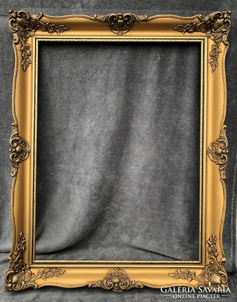 Large, antique, painting or mirror frame.