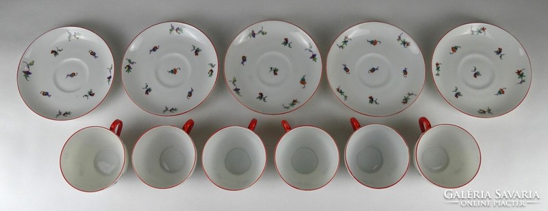 1N163 old Czech victoria porcelain tea set