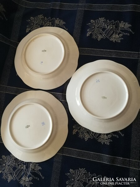 Zsolnay antique porcelain plates!