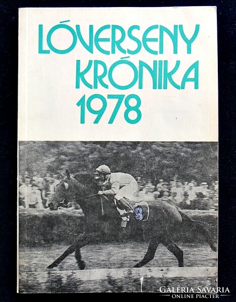 Horse racing chronicle 1978, 1985, 1986, 1989