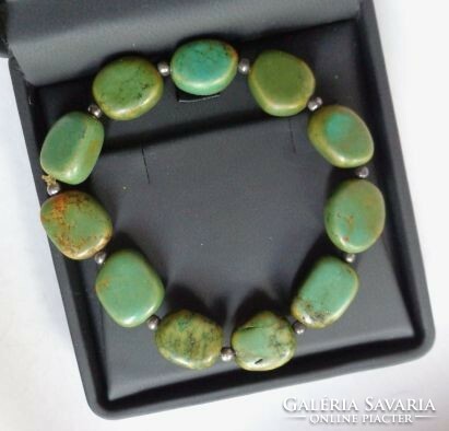 Turquoise mineral bracelet