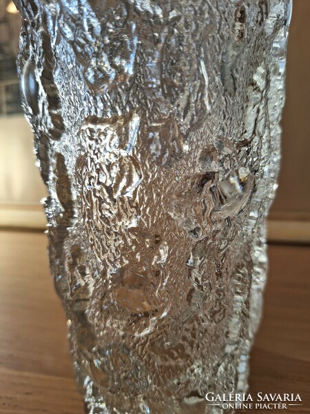 Ice-Bark Glass váza