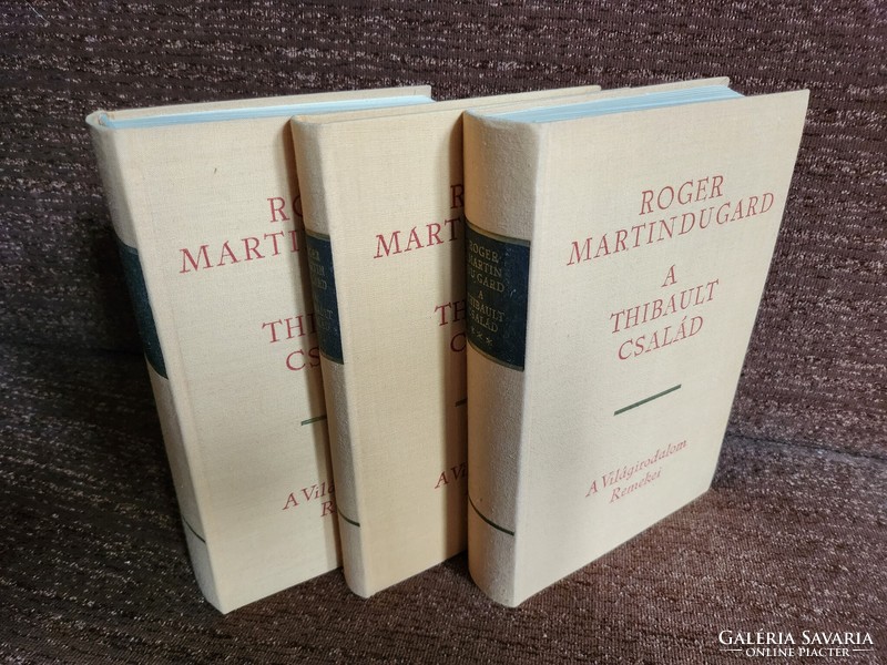 Világirodalom remekek: franciák 7: Martin du Gard (3 kötet)