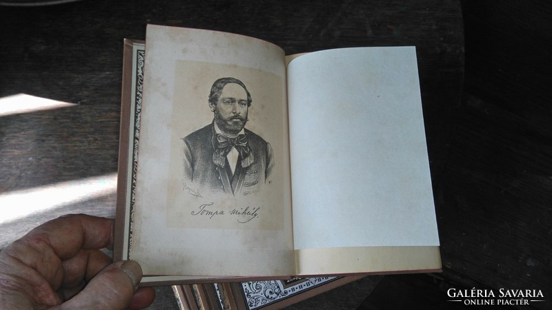 Complete edition 1885 collectors of all the poems of tompa mihály i-iv with portrait and biography of the poet!!!