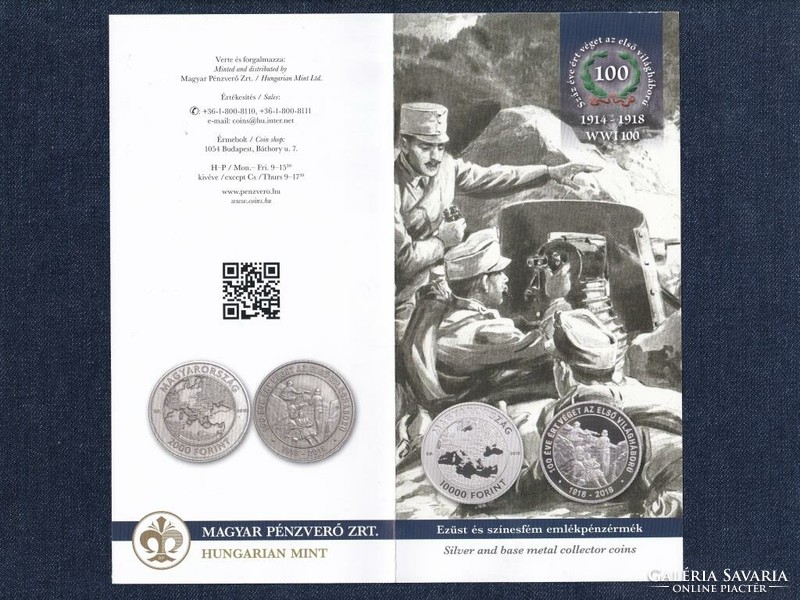 2018 brochure for the 100th anniversary of the end of the First World War (id78158)