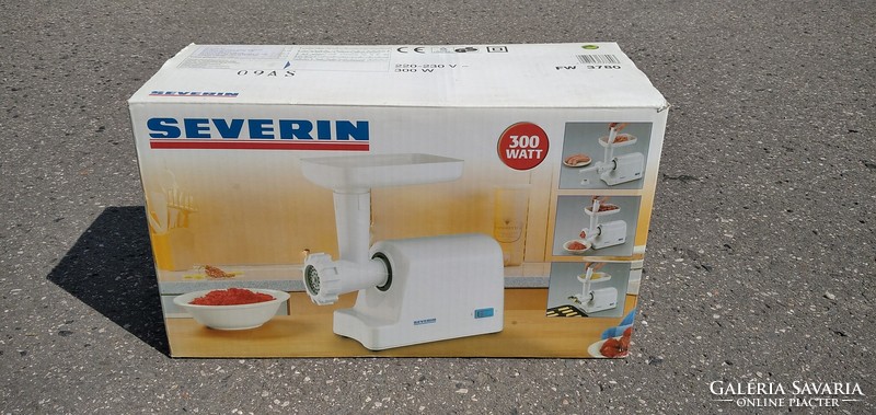 Severin fw 3780 electr. Meat grinder, loop charger 300w - like new condition.