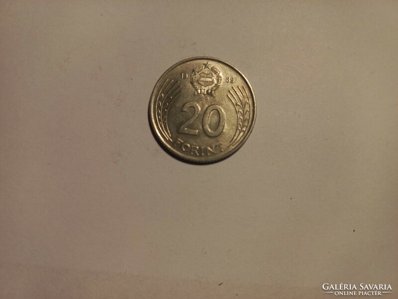 20 forints from 1989