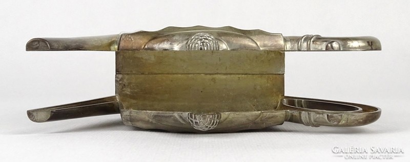 1N196 Godinger Silver ezüstözött teáskanna alakú szalvétatartó