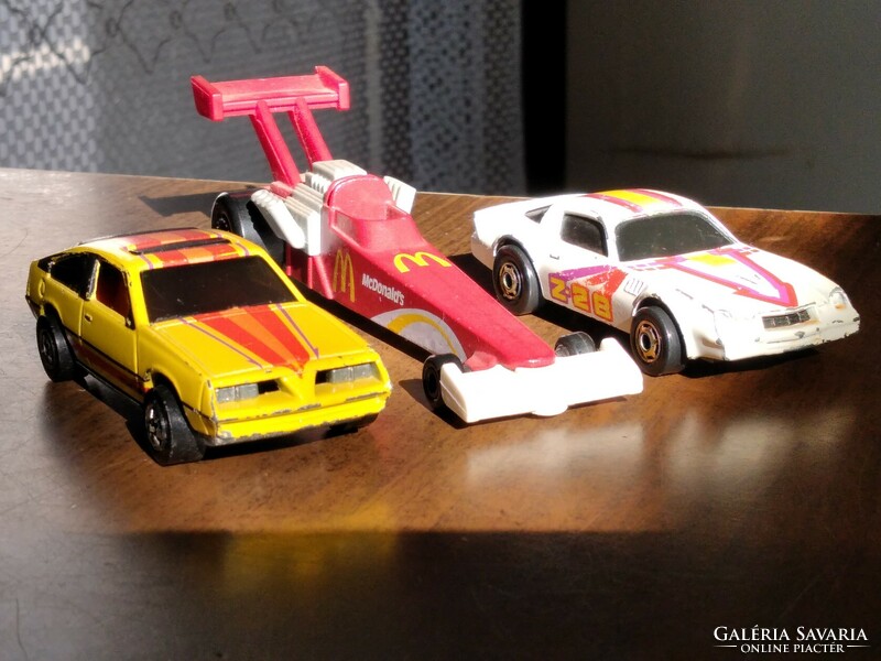 Hot Wheels Pontiac J 2000, Camaro Z-28, Mc Donalds Dragster