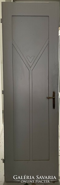 Antique hardwood room door panels 2 pcs