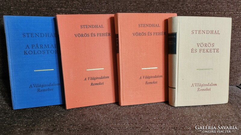 World literature masterpieces: French 11: Stendhal (4 volumes)