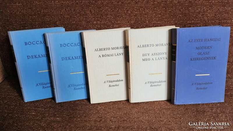 Világirodalom remekek: olaszok (5 kötet)
