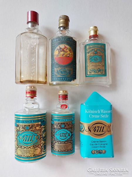Old perfume 4711 vintage collection 6 pcs