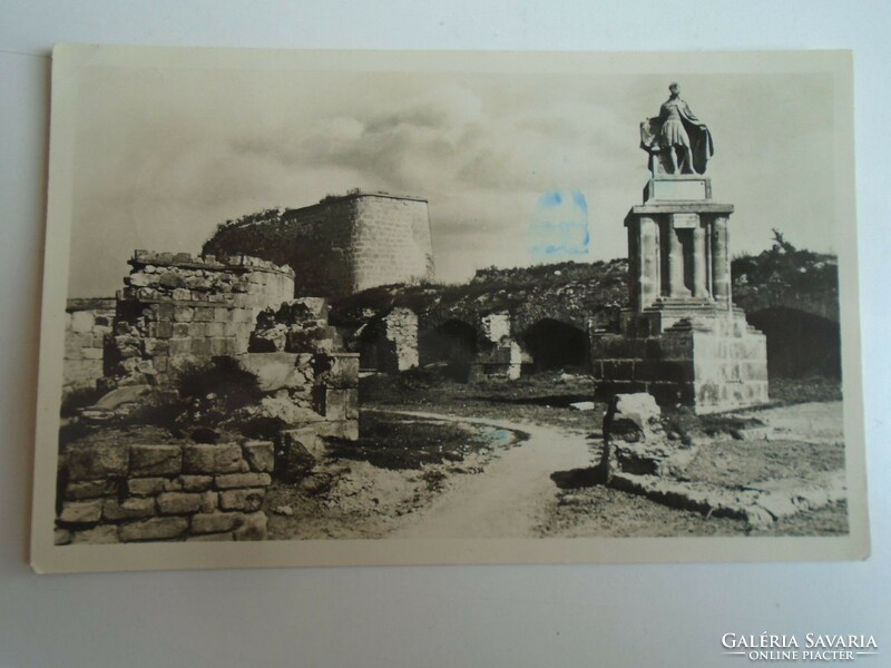 D196145 Eger castle - excavations - 1949 old postcard László Radvány, Ózd