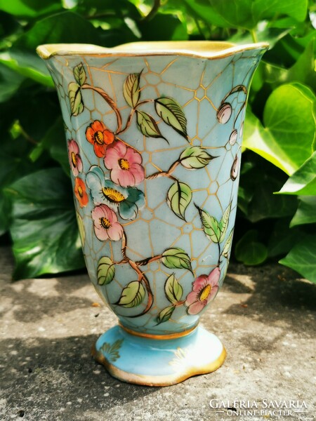 Antique drasche vase, bereznay vilma