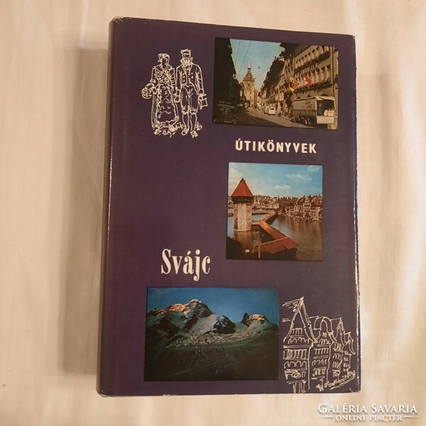 Tibor Fajth: Switzerland panorama guidebooks 1973