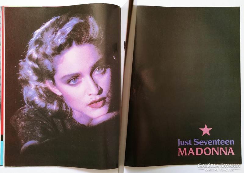 Just Seventeen magazin 86/4/30 Madonna Cure Harrison Ford Absolute Beginners Lee McDonald Mike Read