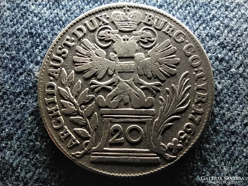 Ausztria Mária Terézia (1740-1780) .583 ezüst 20 Krajcár 1765 (id55689)