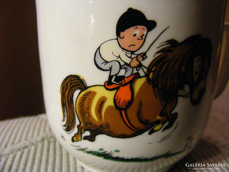 Ravenclaw children's mug - the little jockey and the little mouse