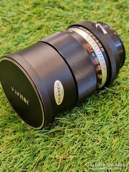 Auto vivitar automatic telephoto 135mm f2.8 For Nikon slr meter coupled short style