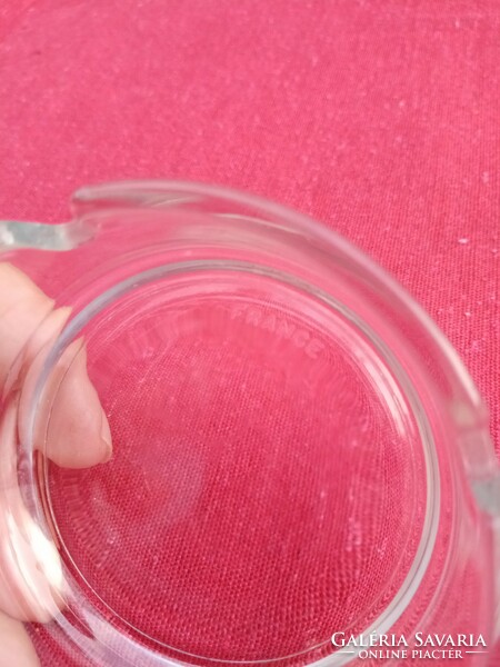 Marked French glass ashtray - not crystal!!!
