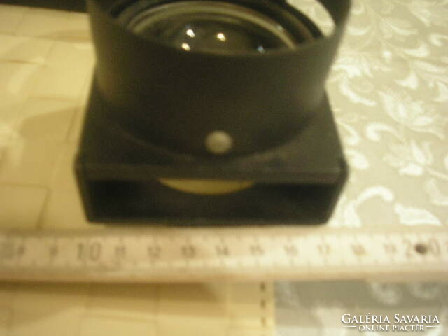 Special double 2-lens collapsible magnifier for painting inspection, rarity, very strong metal housing