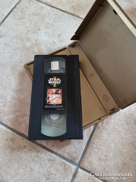 Eredeti VHS video mese kazetta Star Wars Baljós árnyak új