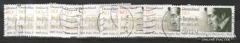 Foreign 10 0704 bundes 1953 10.00 euros