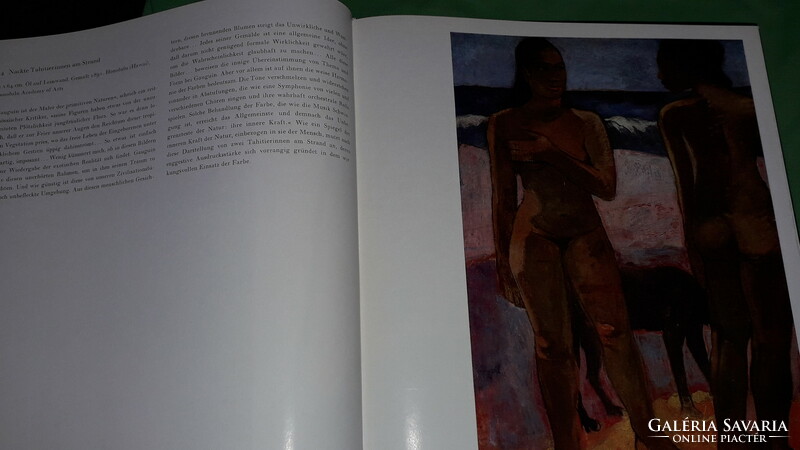 1976 - Kuno mittelstadt - paul gauguin - picture art album book according to pictures corvina