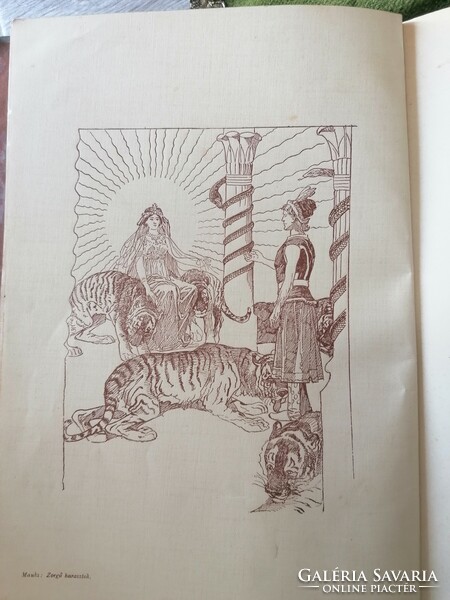 1909 Antik mesekönyv "Zörgő harasztok" Farkasfalvi Mauks Cornélia