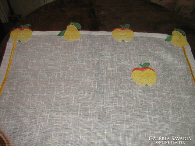 Beautiful unique new apple-pear tablecloth / tablecloth