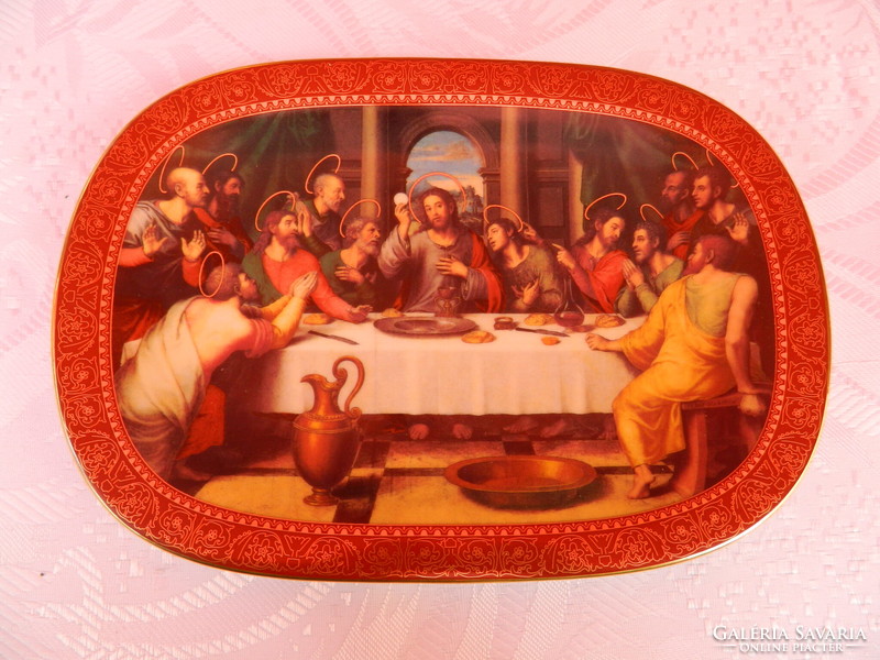 Numbered German wall decoration: last supper