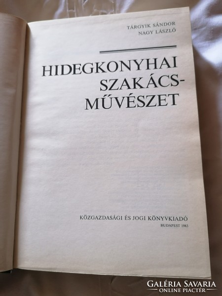 Hidegkonyhai szakácsművészet, 1983-as kiadás