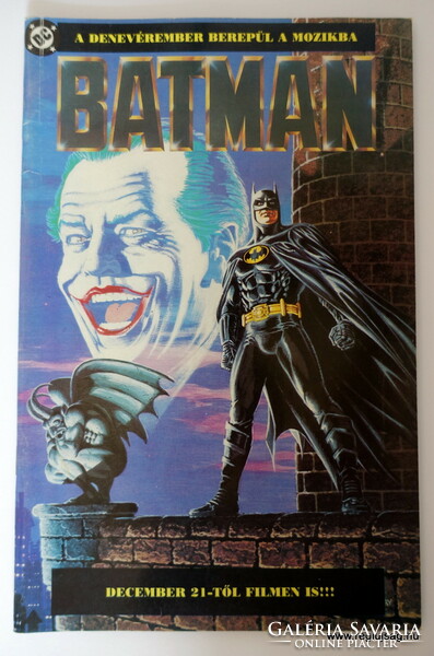1989 / Batman / for his birthday :-) original, old newspaper no.: 25073