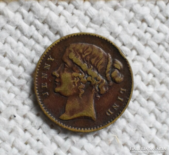 United Kingdom, jenny lind, token, game coin, chip ~1860