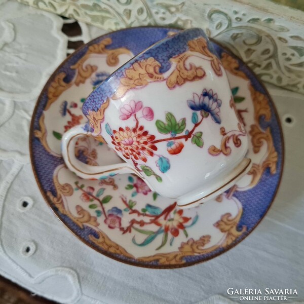 Museum antique English pattern porcelain coffee cup - 1. - About 185 years old